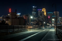 Night View from Stone Arch