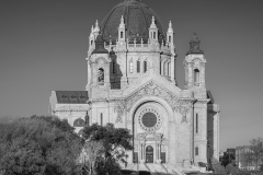 Cathedral of Saint Paul in Black and White
